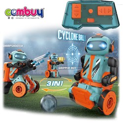CB899954 CB899955 - DIY assembly programme football robot toys for boys with 220pcs